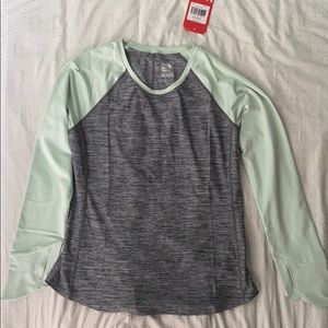 North Face long sleeve shirt